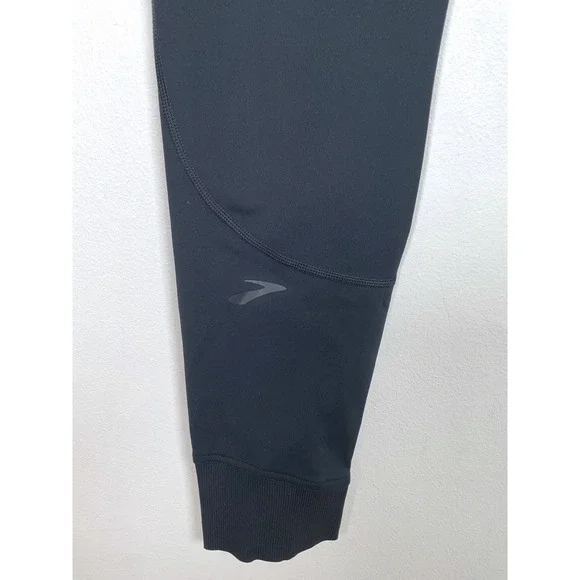 Brooks Women's Momentum Thermal Tights Leggings Black Running Size L - Picture 8 of 12